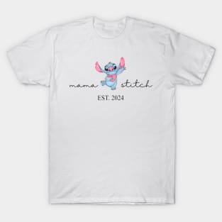 Mama Stitch Est 2024 T-Shirt